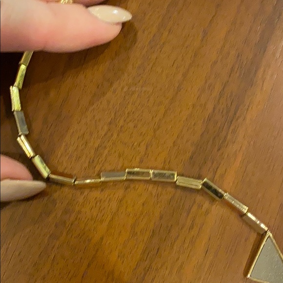 House of Harlow Gold & Grey Necklace - Picture 2 of 3